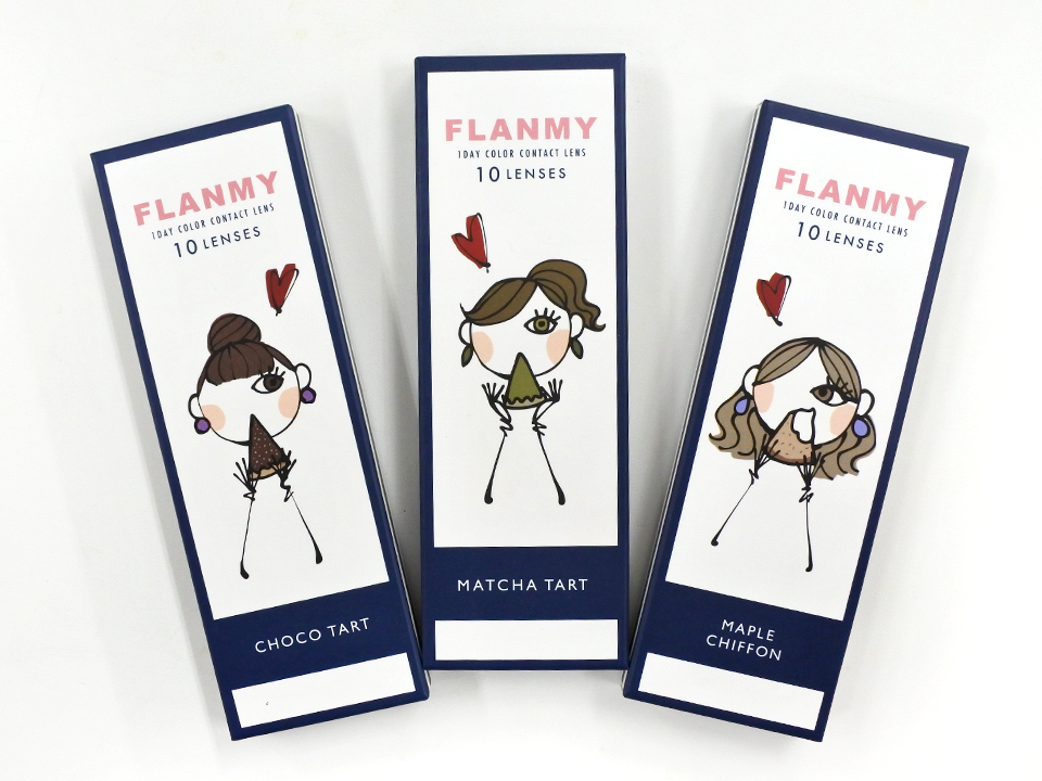 フランミー|FLANMY|フランミー レポ|佐々木希 カラコン|佐々木希|メープルシフォンパッケージ